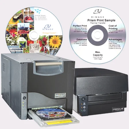 Rimage 8300N publisher - rimage producer v 8300n netwerk duplicator thermal cd dvd bedrukken